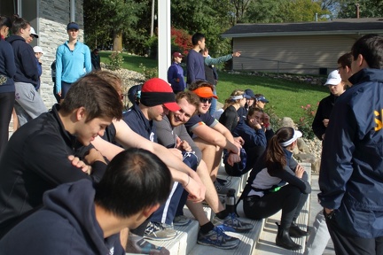 Waiting to race